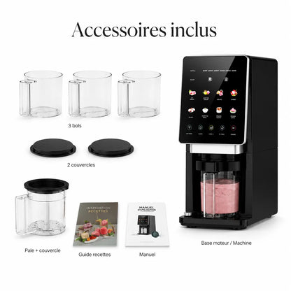 Machine à Crème Glacée Maison 8-en-1 | Glaces, Sorbets, Gelato, Slushies
