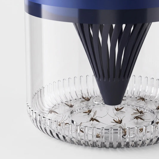 Piège à Moustiques Silencieux | Aspiration UV, Sans Produit Chimique