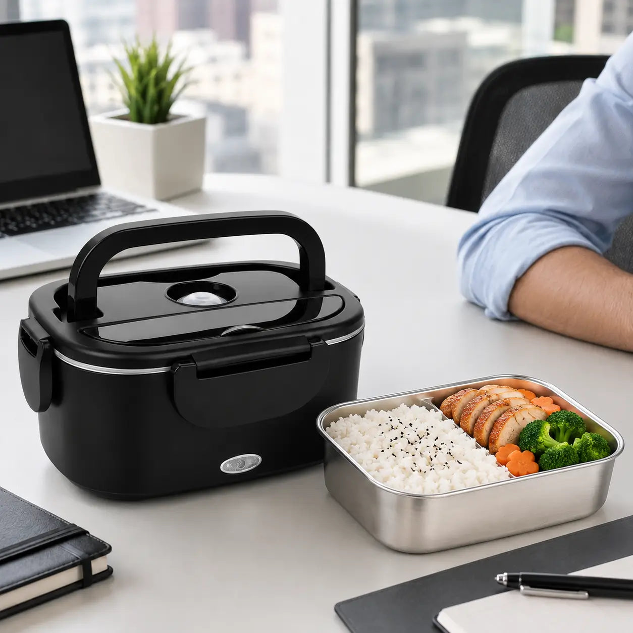 Lunch Box Chauffante - Fini les Repas Froids au Travail